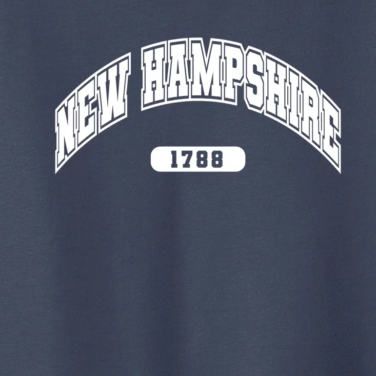 New Hampshire Collegiate Style 1799 Toddler T-Shirt