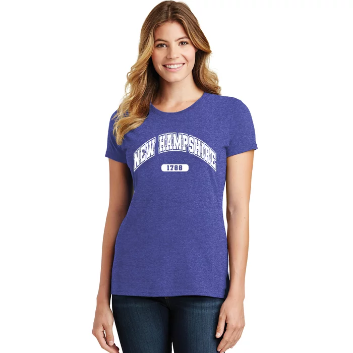 New Hampshire Collegiate Style 1799 Women's T-Shirt