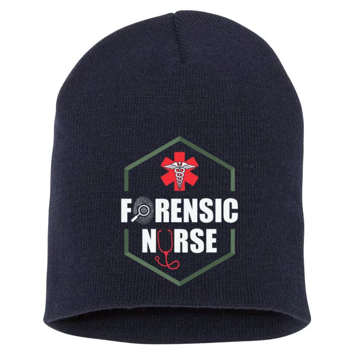 Nurse Hospital Caretaker Nursing Forensic Nurse Short Acrylic Beanie