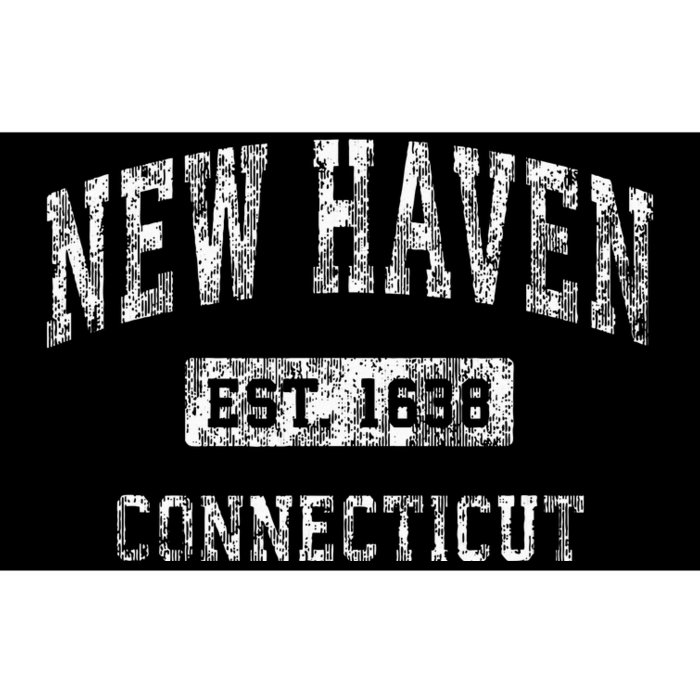 New Haven Connecticut Ct Vintage Established Sports Bumper Sticker