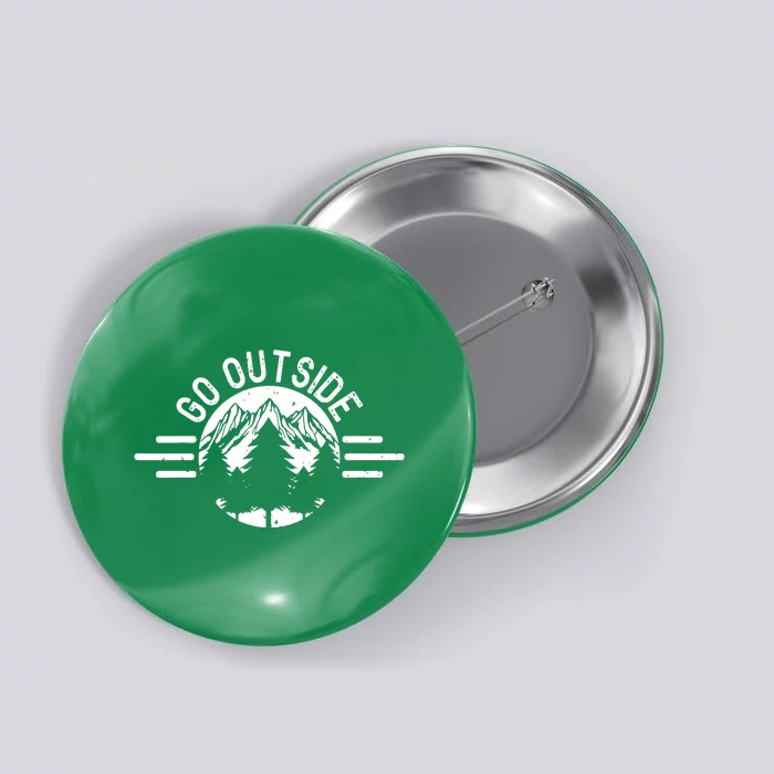 Nature Hiking Camping Forest Button