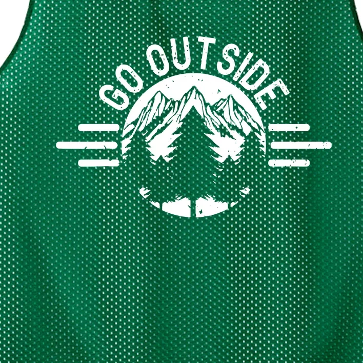 Nature Hiking Camping Forest Mesh Reversible Basketball Jersey Tank