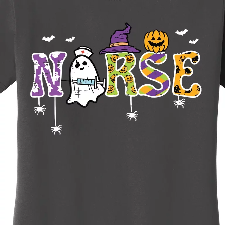 Nurse Halloween Costume Nursing Costume Scrub Top Women's T-Shirt