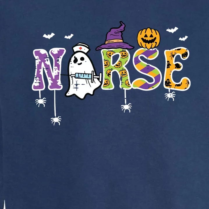 Nurse Halloween Costume Nursing Costume Scrub Top Garment-Dyed Sweatshirt