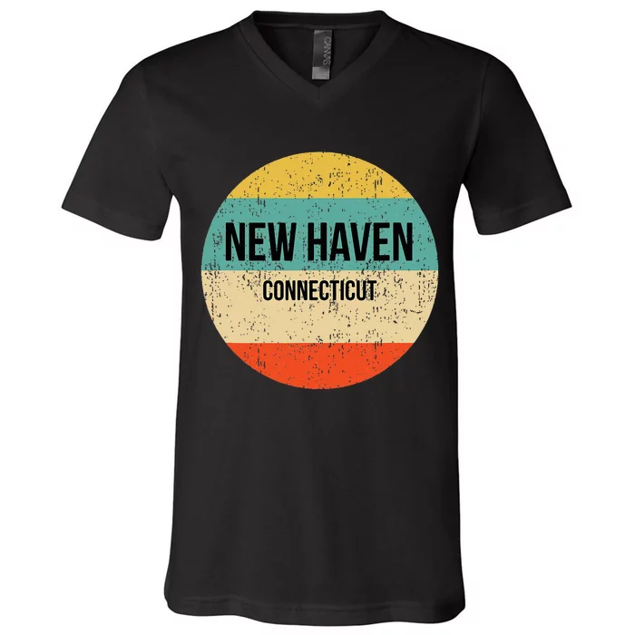 New Haven Connecticut New Haven V-Neck T-Shirt