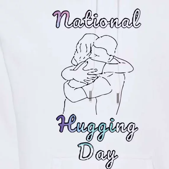 National Hugging Day Premium Hoodie