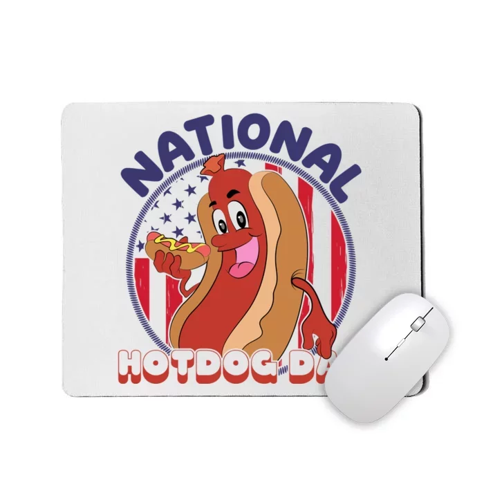 National Hot Dog Day Mousepad