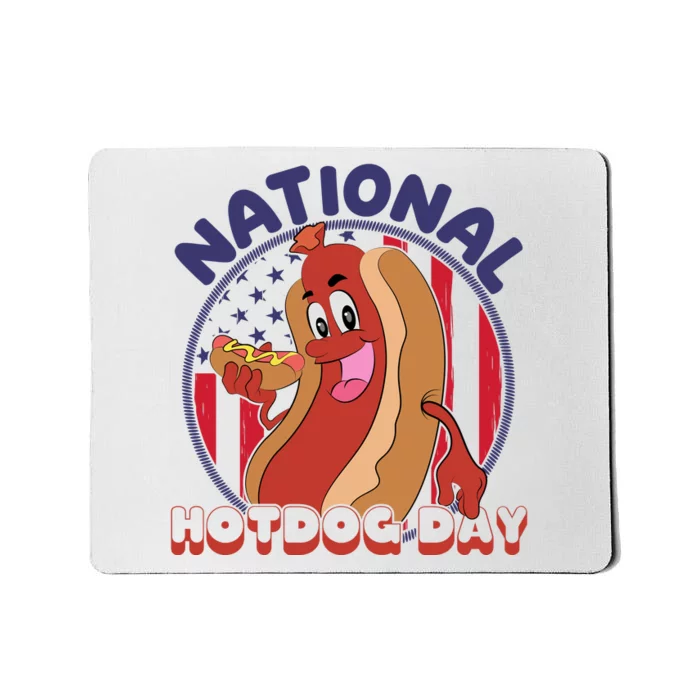 National Hot Dog Day Mousepad