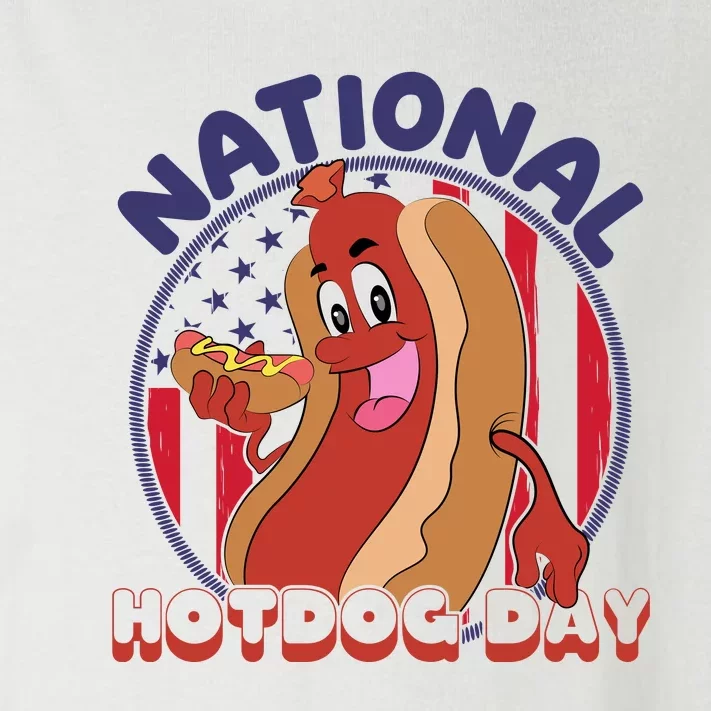 National Hot Dog Day Toddler Long Sleeve Shirt