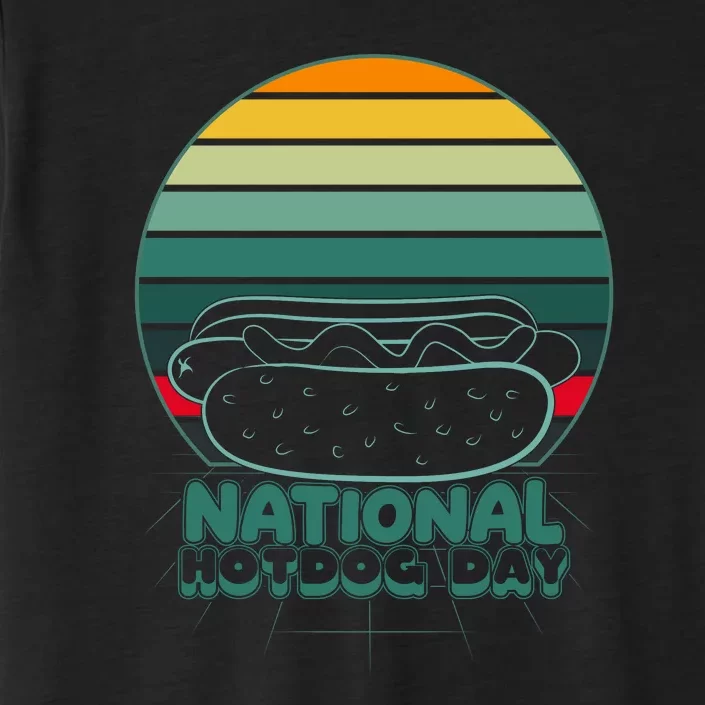 National Hot Dog Day ChromaSoft Performance T-Shirt