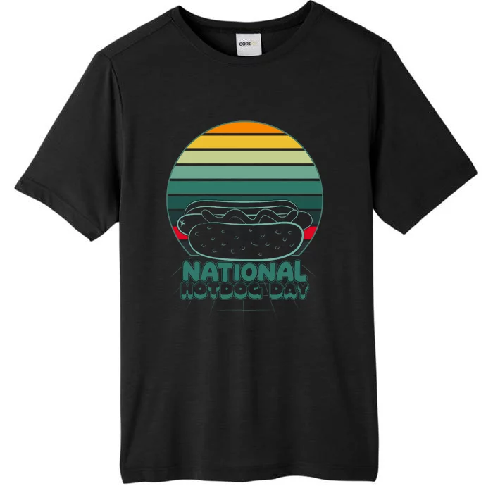 National Hot Dog Day ChromaSoft Performance T-Shirt