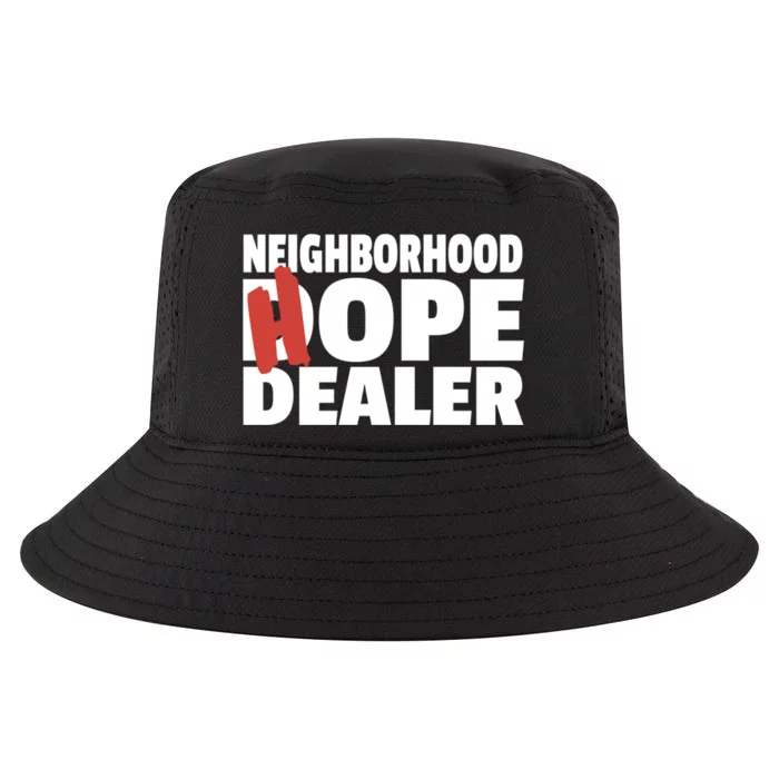 Neighborhood Hope Dope Dealer AA NA Recovery 12 Step Sponsor Cool Comfort Performance Bucket Hat