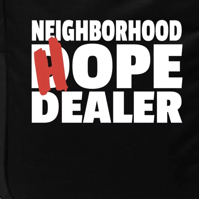 Neighborhood Hope Dope Dealer AA NA Recovery 12 Step Sponsor Impact Tech Backpack