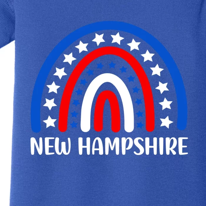 New Hampshire Funny Gift I Love New Hampshire Usa Gift Baby Bodysuit