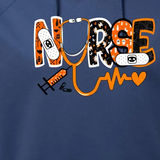 Nurse Halloween Festive Performance Fleece Hoodie