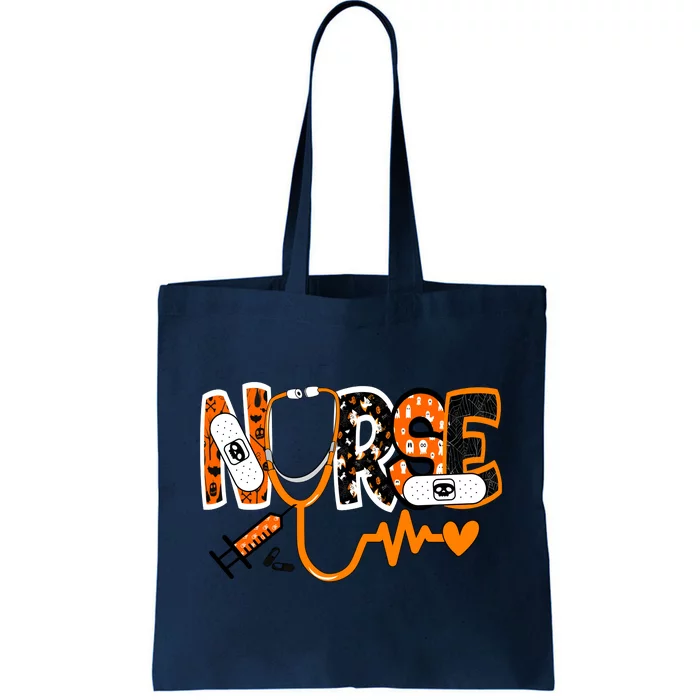 Nurse Halloween Festive Tote Bag