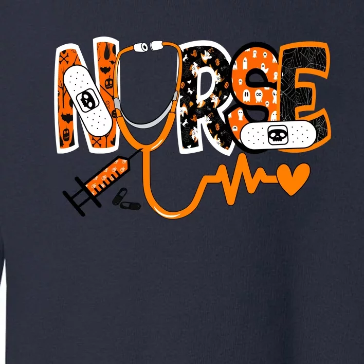 Nurse Halloween Festive Toddler Sweatshirt