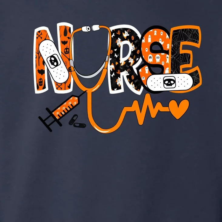 Nurse Halloween Festive Toddler Hoodie