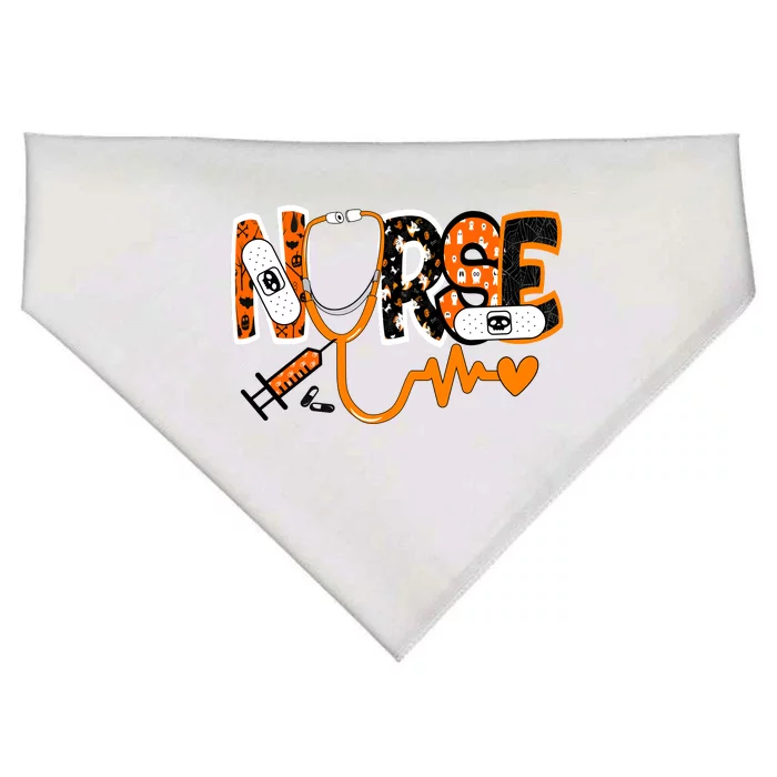 Nurse Halloween Festive USA-Made Doggie Bandana