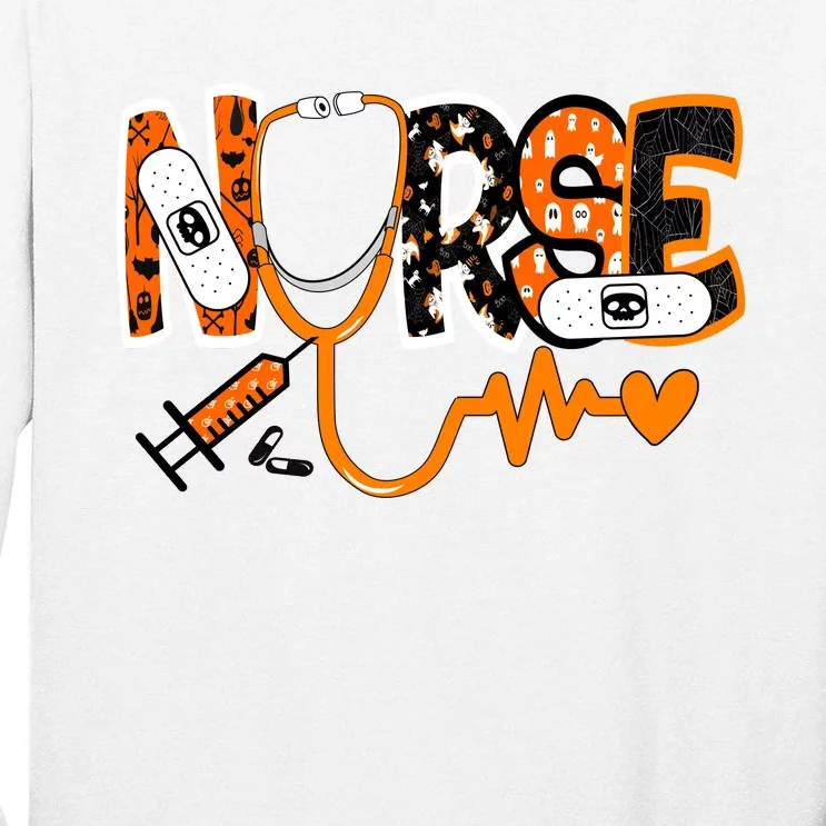 Nurse Halloween Festive Tall Long Sleeve T-Shirt