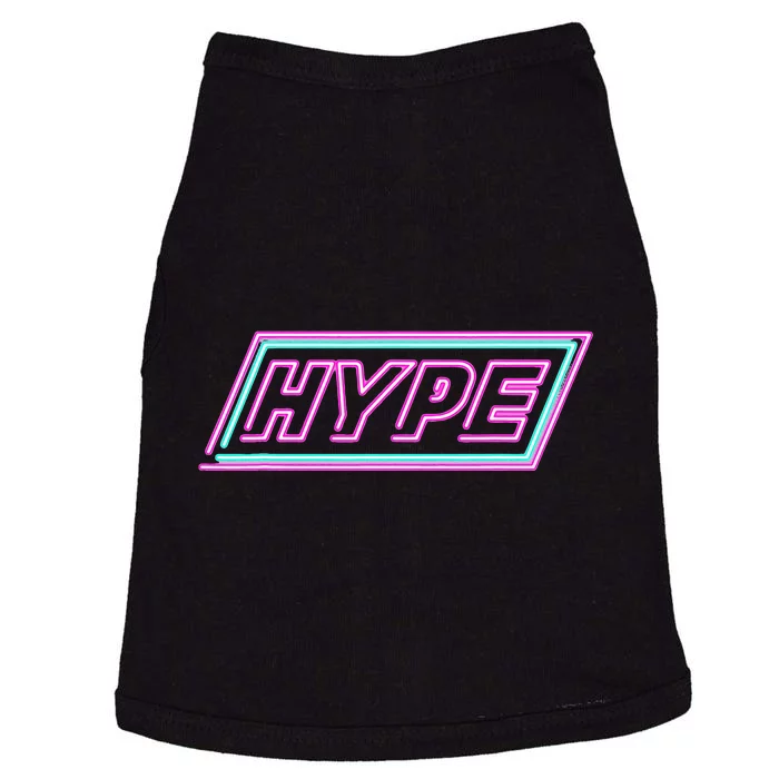 Neon Hype Gamer Inspirational Motivational Doggie Tank