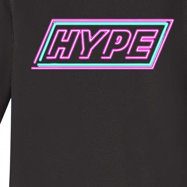 Neon Hype Gamer Inspirational Motivational Baby Long Sleeve Bodysuit