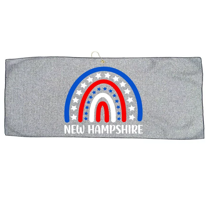 New Hampshire Gift I Love New Hampshire Usa Gift Large Microfiber Waffle Golf Towel