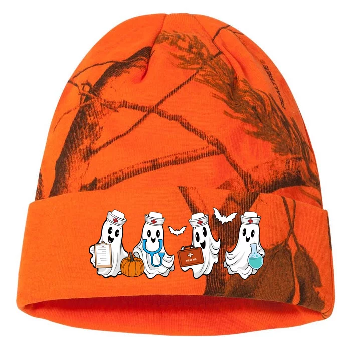 Nurse Halloween Ghost Festive Kati - 12in Camo Beanie