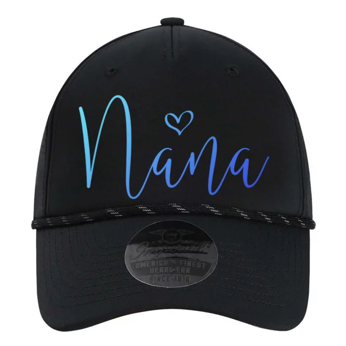 Nana Heart Grandma Christmas MotherS Day Gift Performance The Dyno Cap