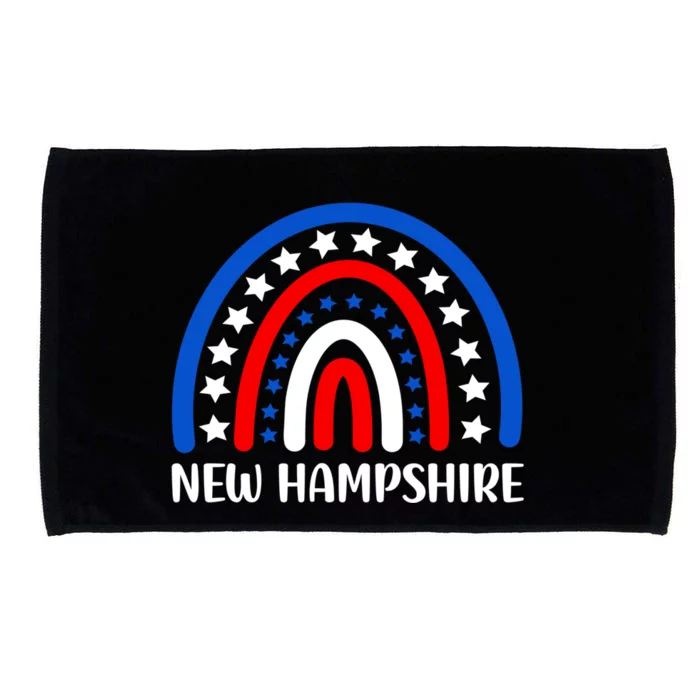 New Hampshire Gift I Love New Hampshire Usa Great Gift Microfiber Hand Towel