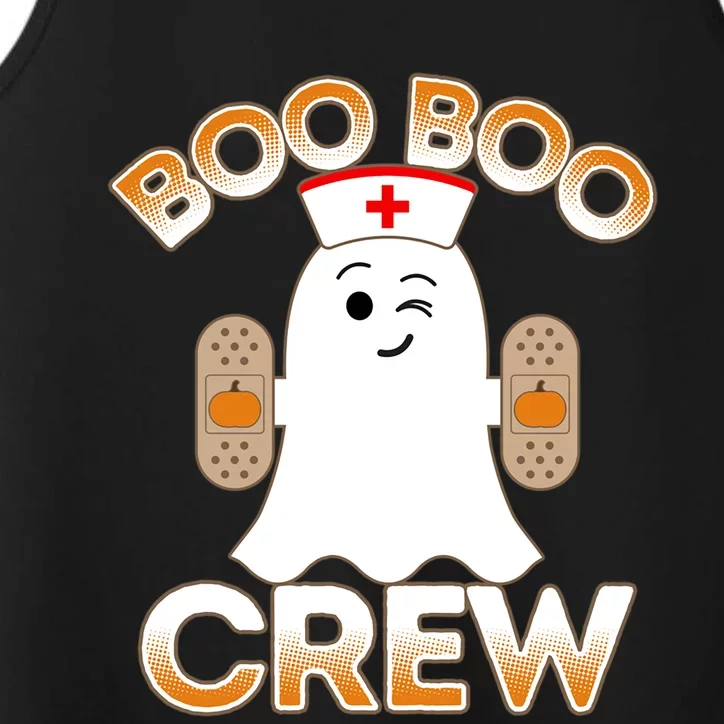 Nurse Halloween Gift For Hospital School Nurse Boo Boo Crew Gift Performance Tank