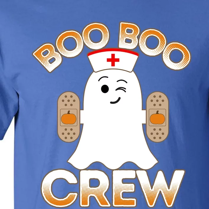 Nurse Halloween Gift For Hospital School Nurse Boo Boo Crew Gift Tall T-Shirt