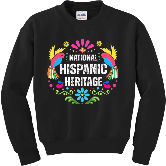 National Hispanic Heritage Month Kids Sweatshirt