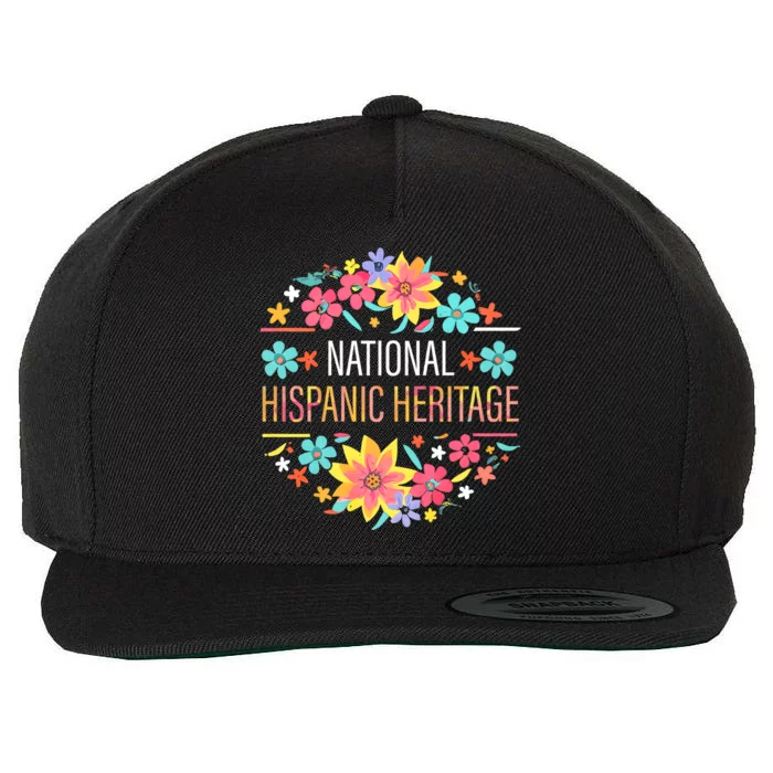 National Hispanic Heritage Month Wool Snapback Cap