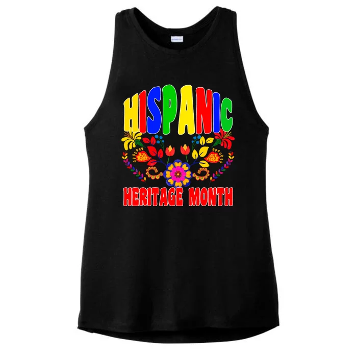 National Hispanic Heritage Month Ladies Tri-Blend Wicking Tank