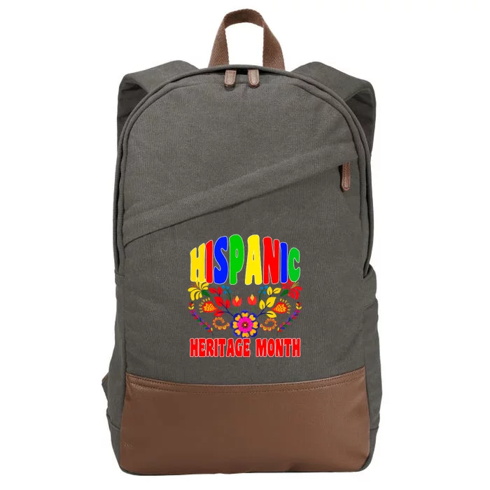 National Hispanic Heritage Month Cotton Canvas Backpack