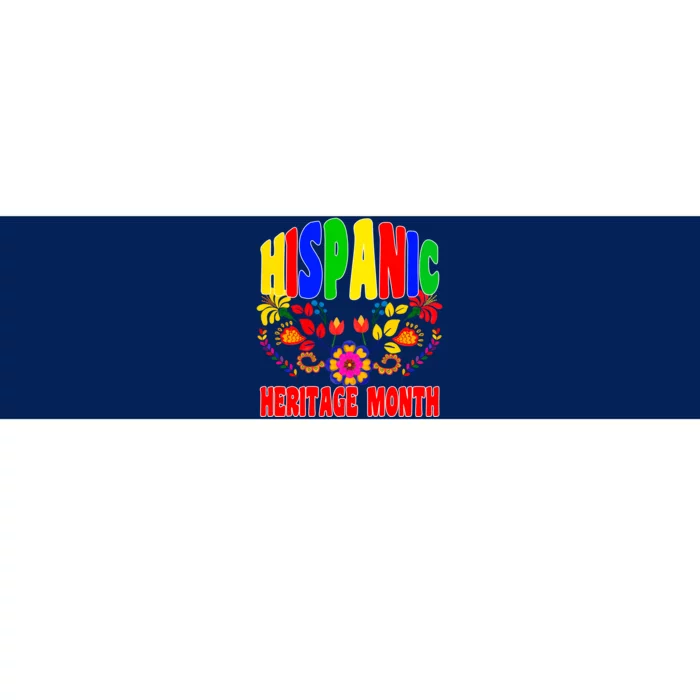 National Hispanic Heritage Month Bumper Sticker