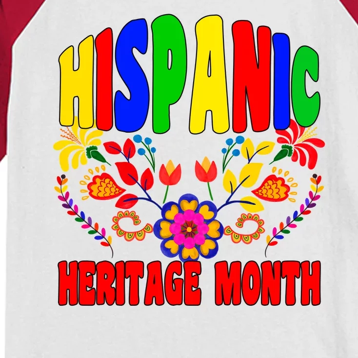 National Hispanic Heritage Month Kids Colorblock Raglan Jersey