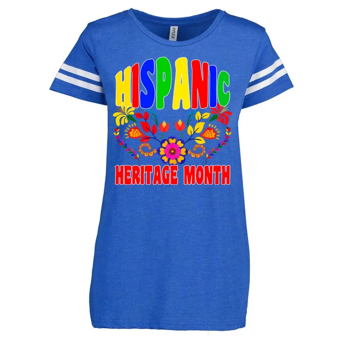 National Hispanic Heritage Month Enza Ladies Jersey Football T-Shirt