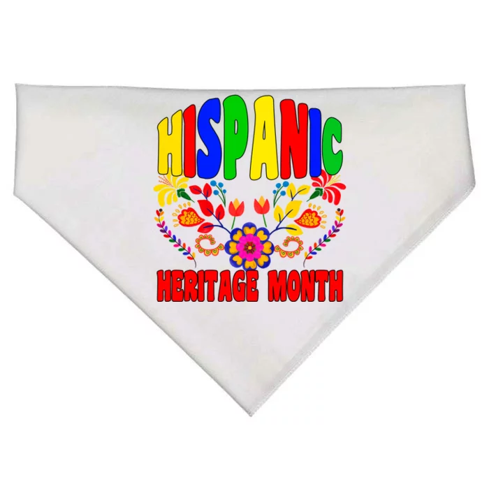 National Hispanic Heritage Month USA-Made Doggie Bandana