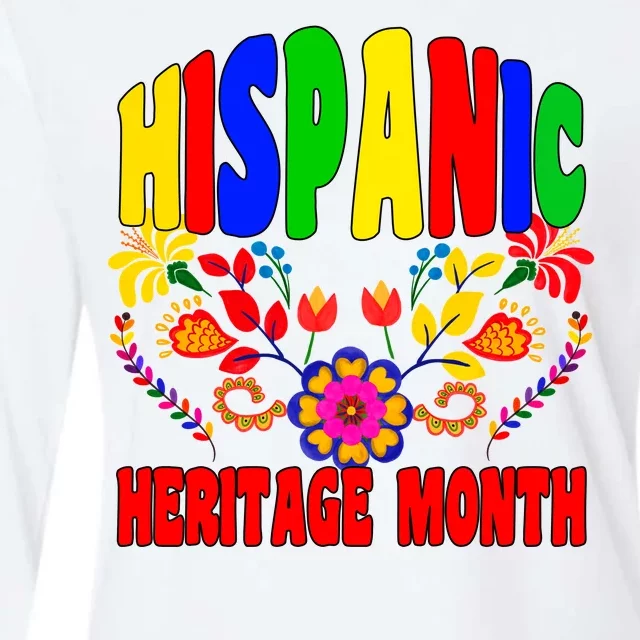 National Hispanic Heritage Month Womens Cotton Relaxed Long Sleeve T-Shirt