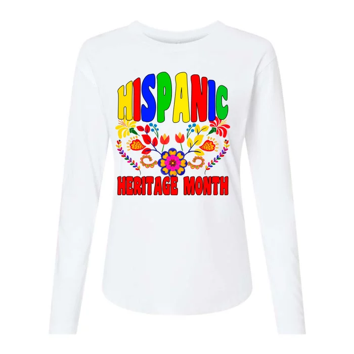 National Hispanic Heritage Month Womens Cotton Relaxed Long Sleeve T-Shirt