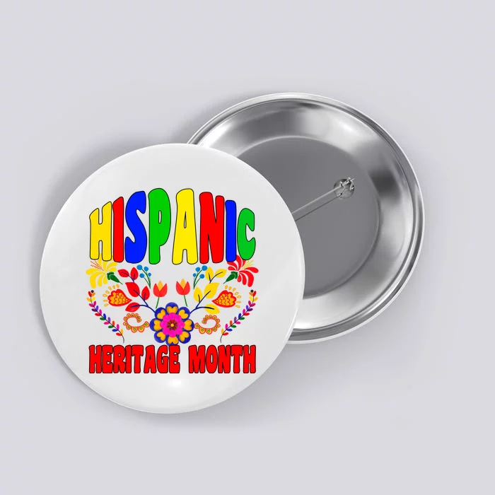 National Hispanic Heritage Month Button