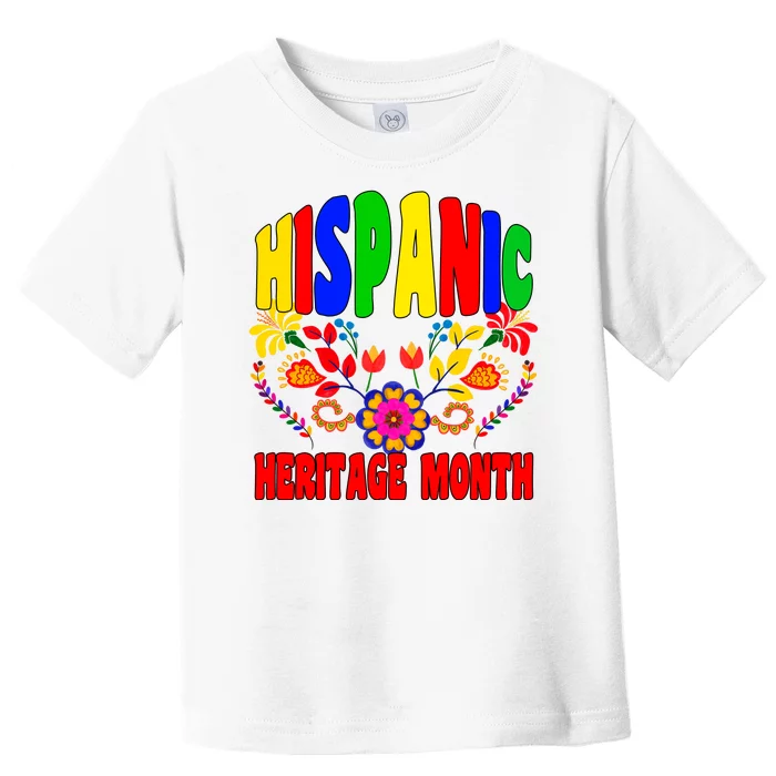 National Hispanic Heritage Month Toddler T-Shirt