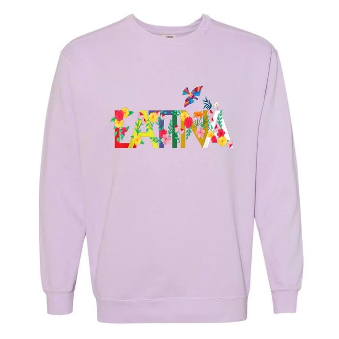 National Hispanic Heritage Month All Countries Garment-Dyed Sweatshirt