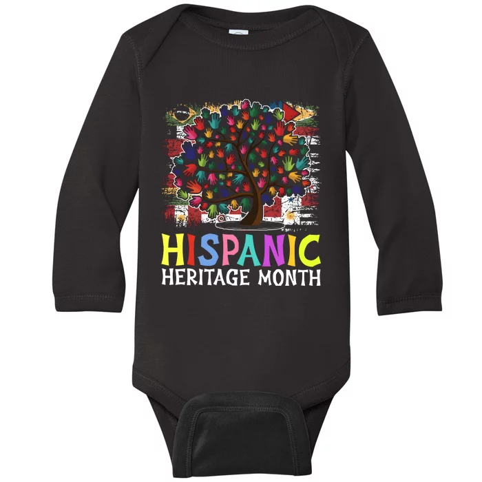 National Hispanic Heritage Month Trending Gift Idea Baby Long Sleeve Bodysuit