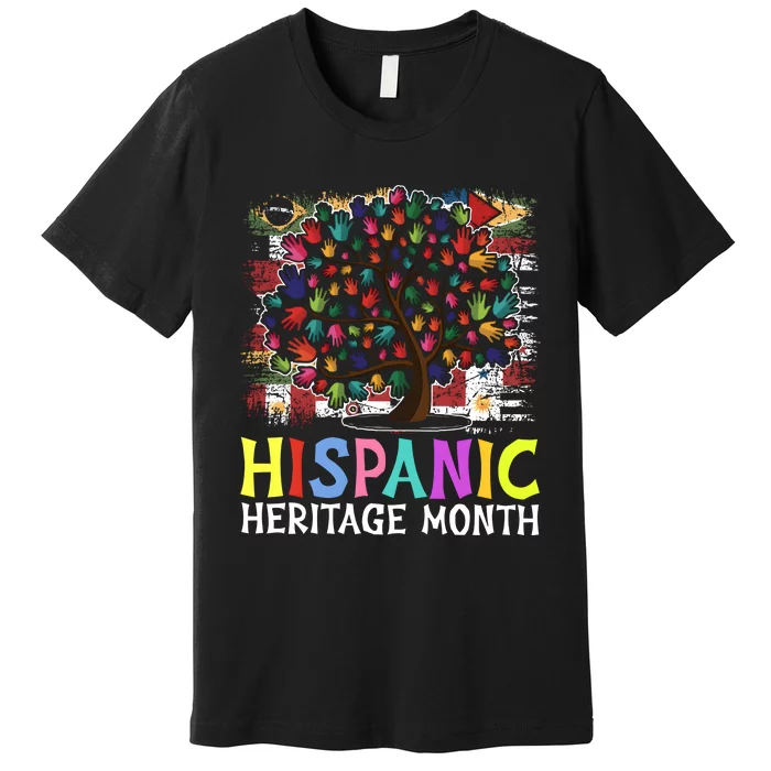 National Hispanic Heritage Month Trending Gift Idea Premium T-Shirt