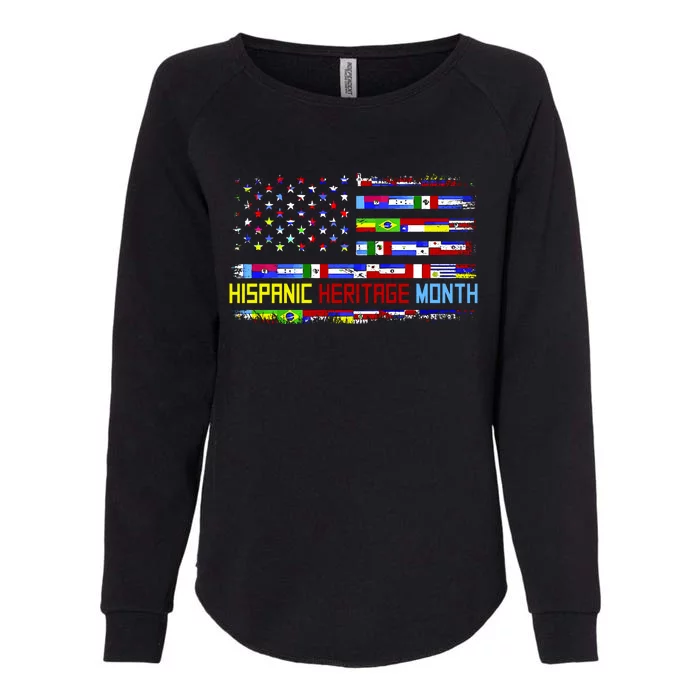 National Hispanic Heritage Month Womens California Wash Sweatshirt