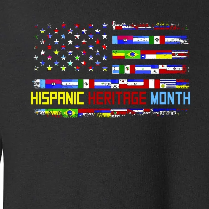 National Hispanic Heritage Month Toddler Sweatshirt