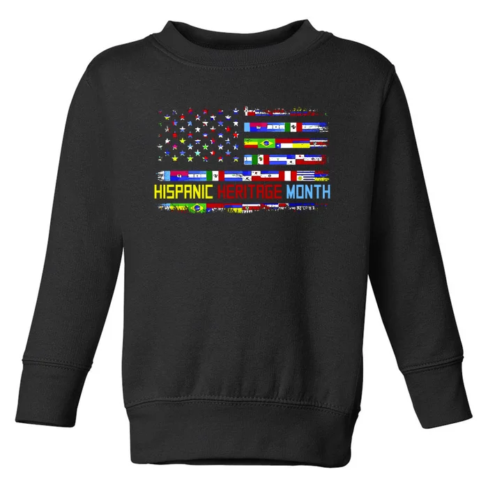 National Hispanic Heritage Month Toddler Sweatshirt